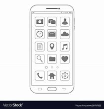 Image result for Drawing of Smartphone