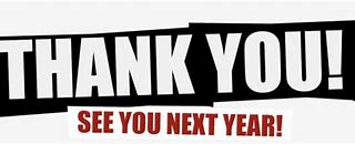 Image result for See You Next Year Clip Art