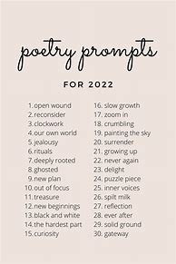 Image result for Creative Writing Prompts Poems