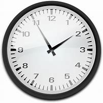 Image result for Analog Clock with Sans Font