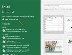 Image result for Recover Excel