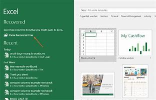 Image result for How to Recover Excel File Not