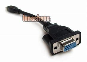 Image result for Mini USB to VGA Cable