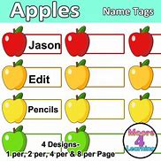 Image result for Apple Name Tags