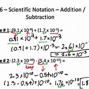 Image result for Add and Subtract Scientific Notation