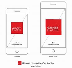 Image result for iPhone 6 Plus Cut Out Template