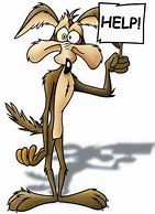 Image result for Coyote Evil Face Cartoon