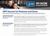 Image result for CDC HPV Fact Sheet