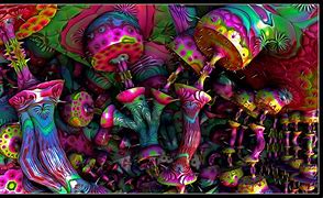 Image result for Trippy Alien Mushroom Wallpaper
