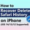 Image result for iPhone Browser History