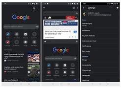 Image result for Dark Homescrean of Google Chrome On Phone