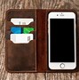 Image result for Leather Phone Case with Wallet and Strap