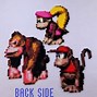 Image result for Diddy Kong Perler Beads