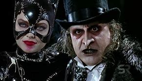 Image result for Batman Returns Catwoman and Penguin
