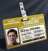 Image result for Star Trek ID Cards