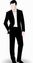 Image result for Black Suit Clip Art