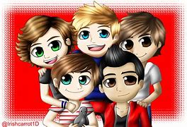 Image result for One Direction Cartoon Fan Art