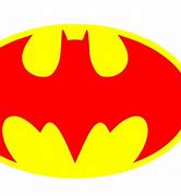 Image result for Batman Red Logo Cartoon