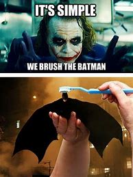 Image result for Batman Face Tapping Joker Meme