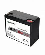 Image result for 12V 24Ah Lithium Battery