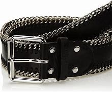 Image result for Ladies Black Chain Belt