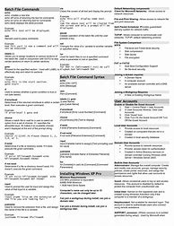 Image result for Pacp Cheat Sheet