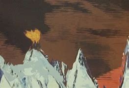 Image result for Kid a Radiohead Mountains