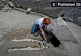 Image result for People's Bodies After the Volcano Explosion in Pompeii