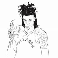 Image result for NBA Coloring Pages Ja Morant