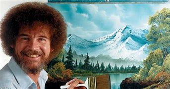 Image result for Bob Ross Blank Canvas