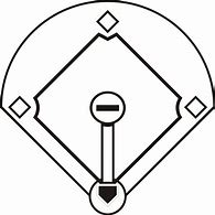 Image result for Softball Diamond Clip Art