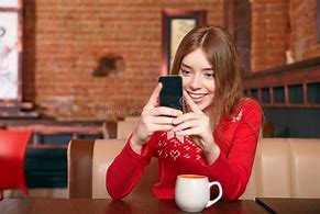 Image result for Girl Picking Up Phone