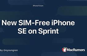 Image result for Sprint Sim iPhone SE 2