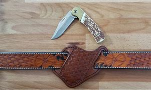 Image result for Custom Leather Folding Knife Sheaths