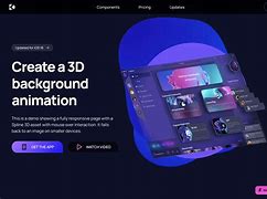 Image result for Design Landing Page 3D