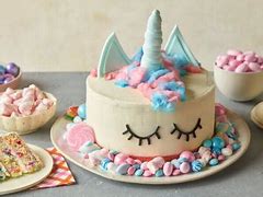 Image result for Decorating a Unicorn Cake