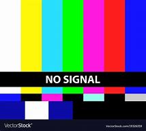 Image result for HD No Signal TV Blue