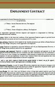 Image result for Download Employment Contract Template