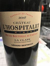 Image result for Gerard Bertrand Coteaux Languedoc Clape L'Hospitalet