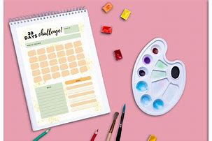 Image result for 30-Day Study Challenge Planner