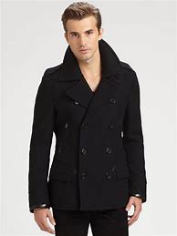 Image result for Pea Coat and Flat Cap