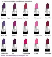 Image result for Lipstick Dupe Chart Purple