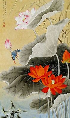 Pin by Ann Chu on Lotus Collection | Chinese art painting, Lotus art ...