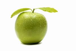 Image result for Green Apple with Leaf
