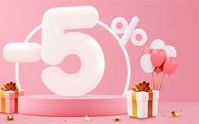 Image result for 5 Percent Off