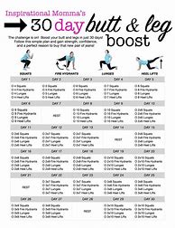 Image result for Printable Workout Challenges