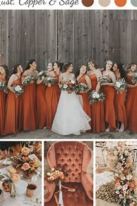 Image result for Plum and Burnt Orange Wedding Colors