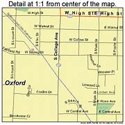 Image result for Oxford Ohio Map