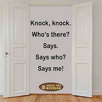 Image result for Funny Knock Knock Jokes Humor
