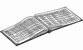 Image result for Log Book Clip Art Black and White